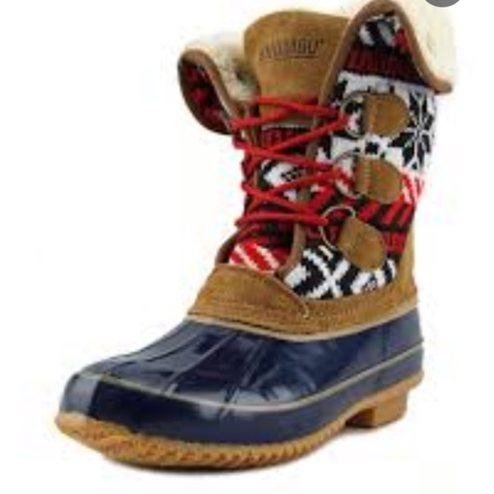 50 Khombu Maya Cold Weather Faux-Fur Boots - Picture 1 of 8